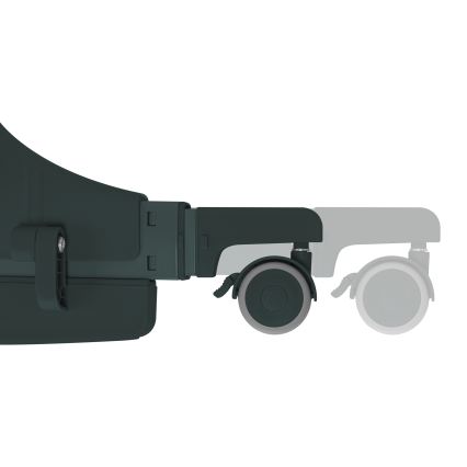 Lionelo - 3-in-1 babybed JODIE Groen Graphiet