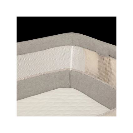 Lionelo - 3-in-1 babybedje LEONIE grijs/zwart