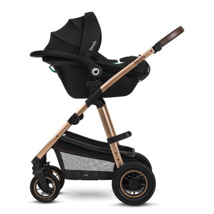 Lionelo - 3-in-1 combi-kinderwagen AMBER Black Onyx