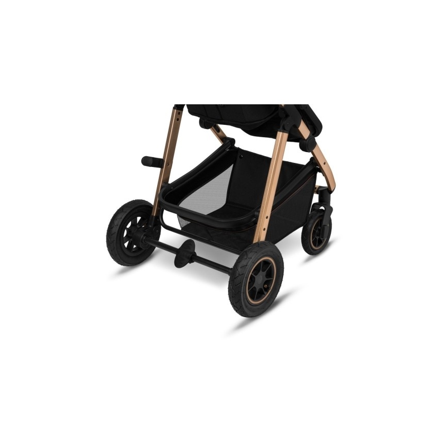 Lionelo - 3-in-1 combi-kinderwagen AMBER Black Onyx