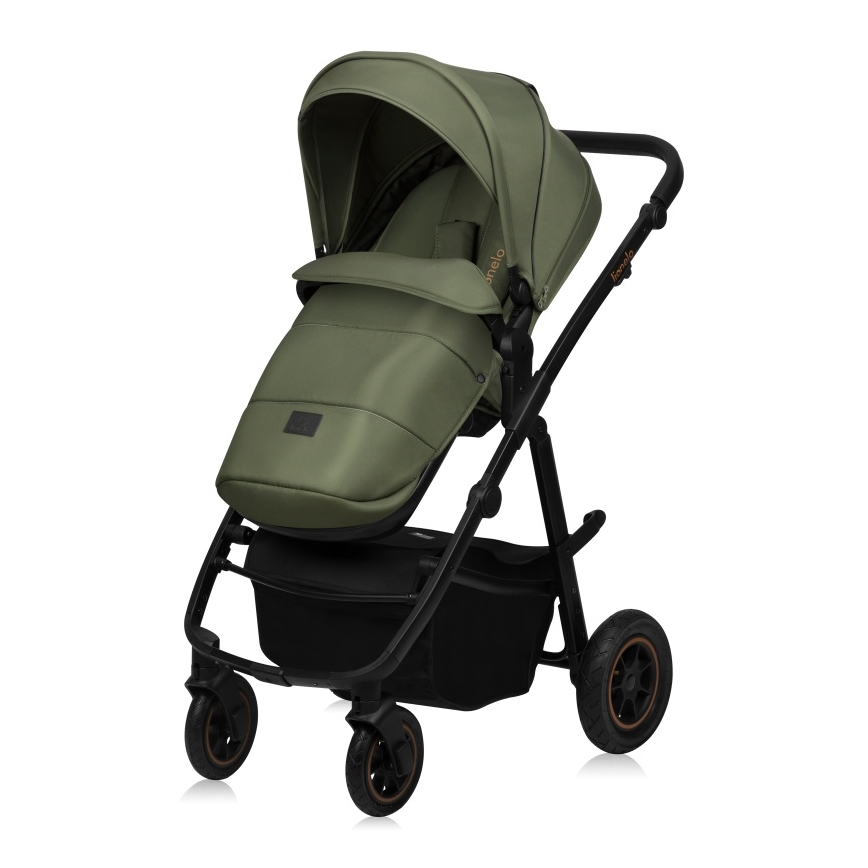 Lionelo - 3-in-1 combi-kinderwagen AMBER PLUS Green Forest