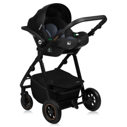 Lionelo - 3-in-1 combi-kinderwagen AMBER PLUS Green Forest