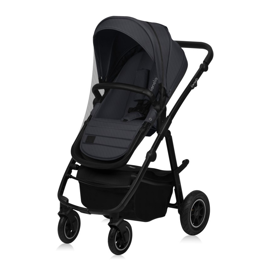 Lionelo - 3-in-1 combi-kinderwagen AMBER PLUS grijs Graphite