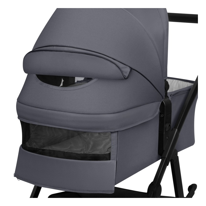 Lionelo - 3-in-1 combi-kinderwagen AMBER PLUS grijs Graphite