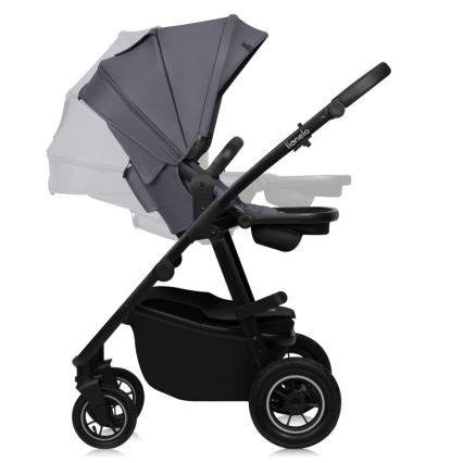 Lionelo - 3-in-1 combi-kinderwagen AMBER PLUS grijs Graphite
