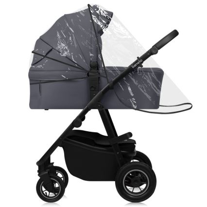 Lionelo - 3-in-1 combi-kinderwagen AMBER PLUS grijs Graphite