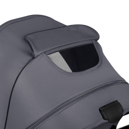 Lionelo - 3-in-1 combi-kinderwagen AMBER PLUS grijs Graphite