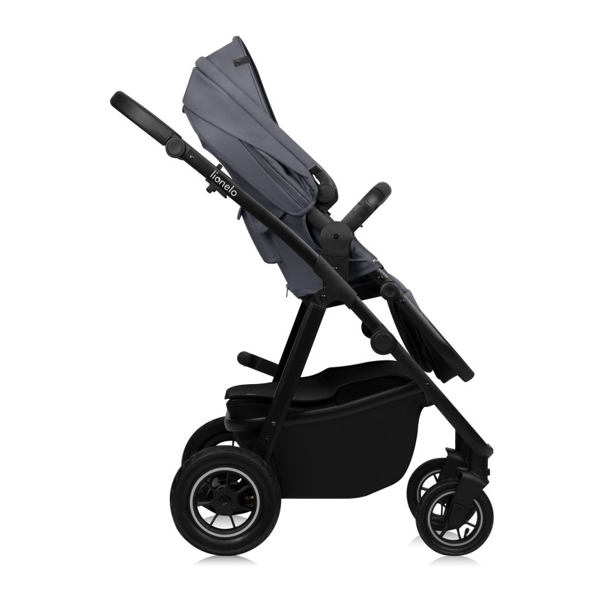 Lionelo - 3-in-1 combi-kinderwagen AMBER PLUS grijs Graphite