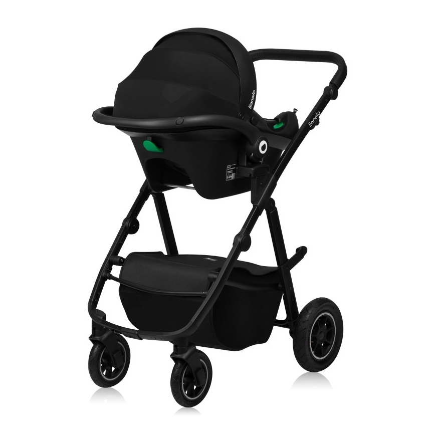 Lionelo - 3-in-1 combi-kinderwagen AMBER PLUS grijs Graphite