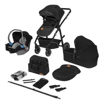 Lionelo - 3-in-1 combi-kinderwagen BIANKA Zwart Onyx