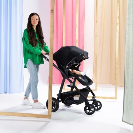 Lionelo - 3-in-1 combi-kinderwagen BIANKA Zwart Onyx
