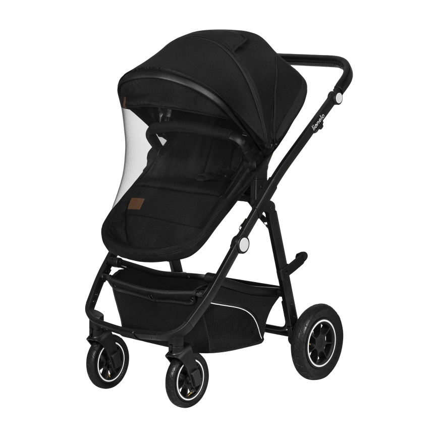Lionelo - 3-in-1 combi-kinderwagen BIANKA Zwart Onyx
