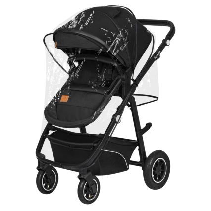 Lionelo - 3-in-1 combi-kinderwagen BIANKA Zwart Onyx