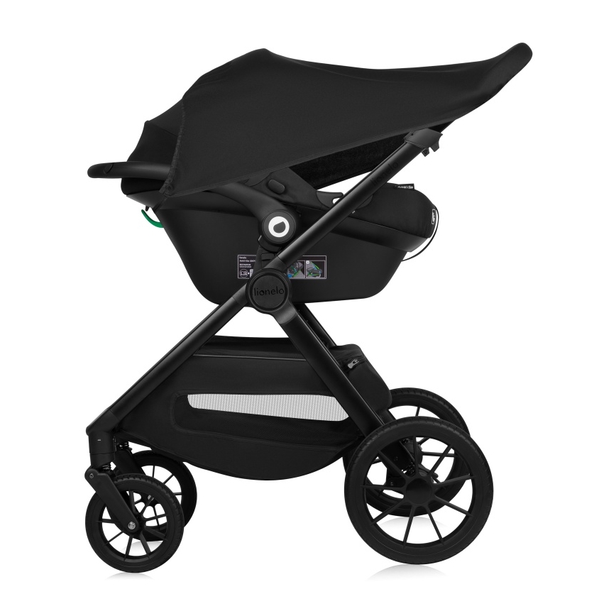 Lionelo - 3-in-1 combi-kinderwagen LAYLA Black Onyx