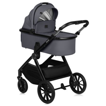 Lionelo - 3-in-1 combi-kinderwagen LAYLA Grey Stone
