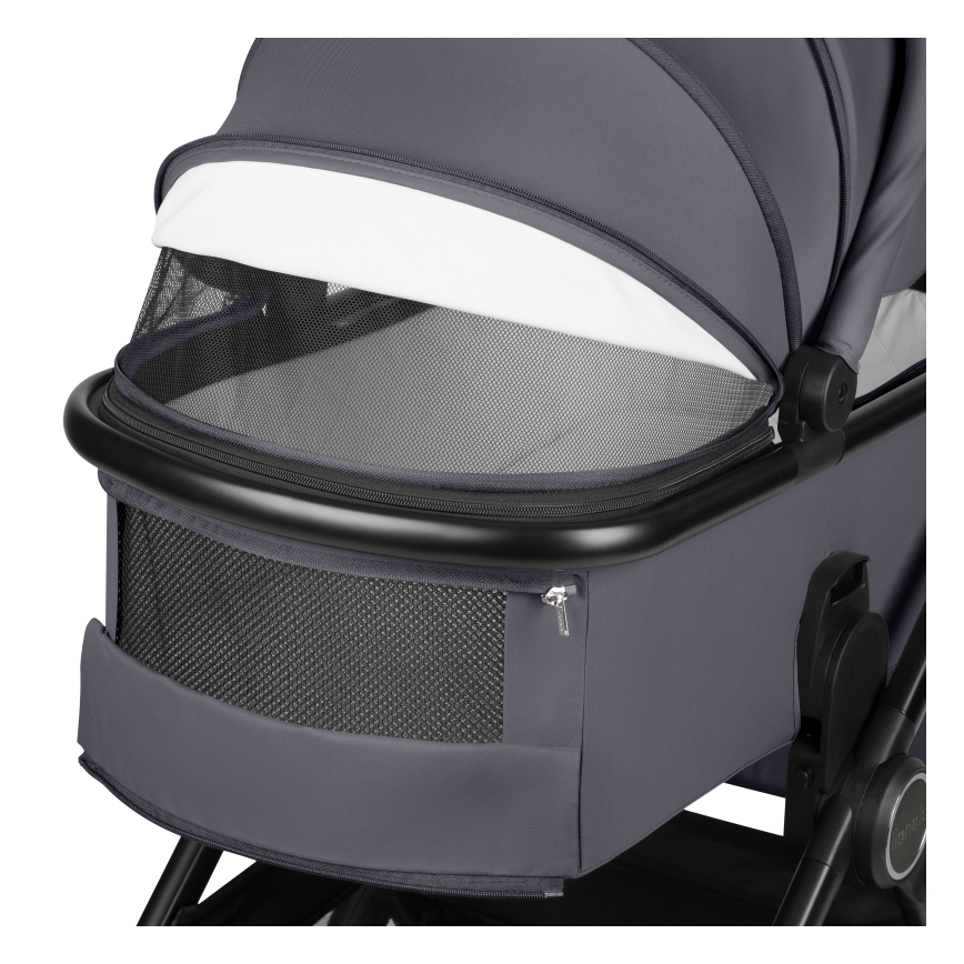 Lionelo - 3-in-1 combi-kinderwagen LAYLA Grey Stone