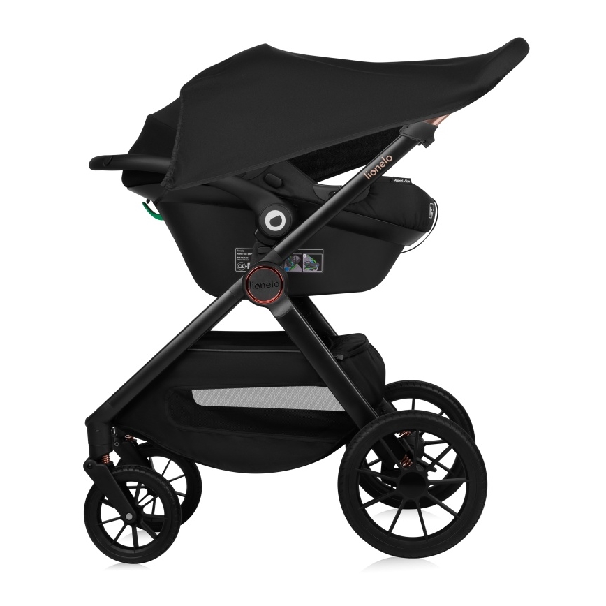 Lionelo - 3-in-1 combi-kinderwagen LAYLA Roestbruin