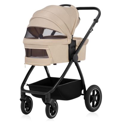 Lionelo - 3-in-1 combi-kinderwagen MERIL, beige zand