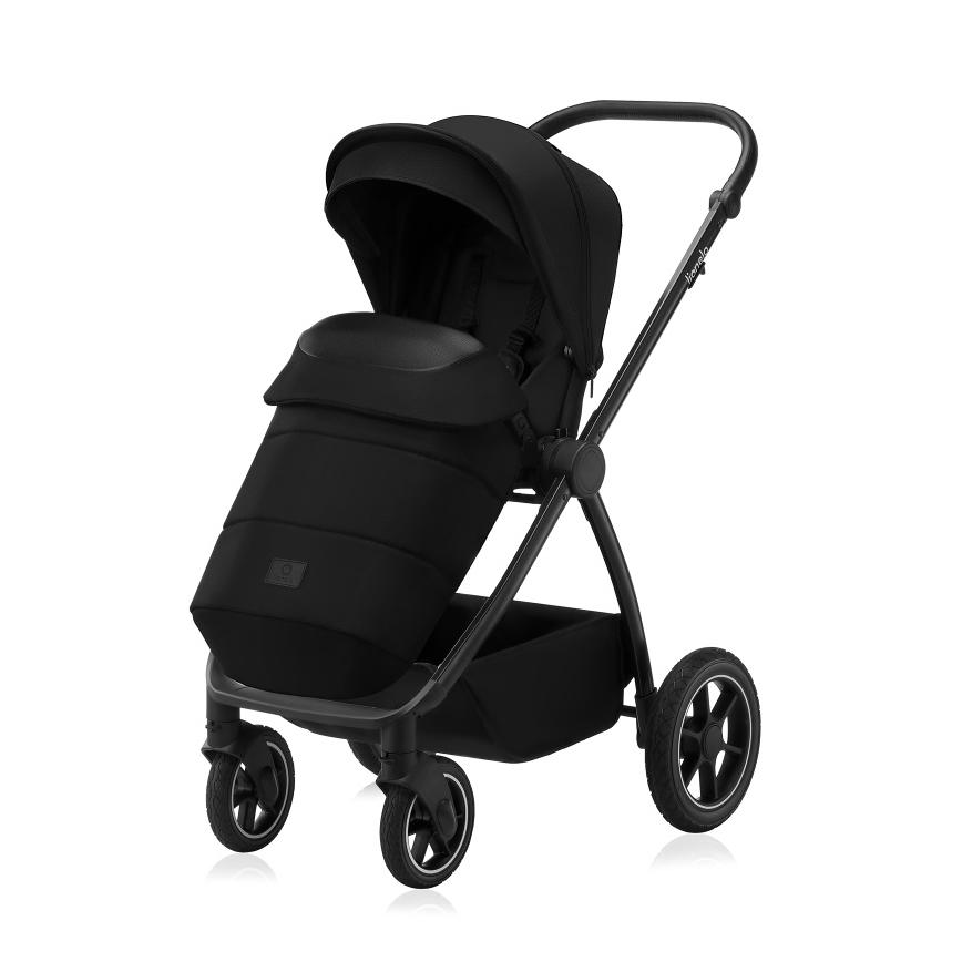 Lionelo - 3-in-1 combi-kinderwagen MERIL Black Onyx
