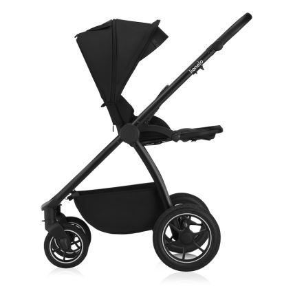 Lionelo - 3-in-1 combi-kinderwagen MERIL Black Onyx