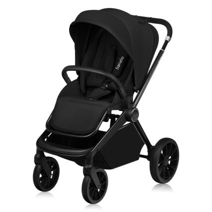 Lionelo - 3-in-1 combi-kinderwagen MIKA PLUS Zwart Onyx