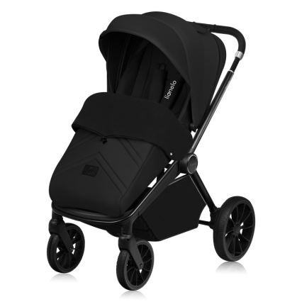 Lionelo - 3-in-1 combi-kinderwagen MIKA PLUS Zwart Onyx