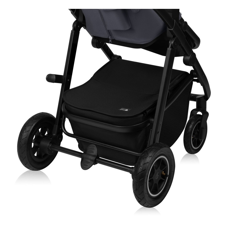 Lionelo - 3-in-1 combinatiekinderwagen AMBER PLUS Grijs Grafiet