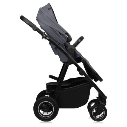 Lionelo - 3-in-1 combinatiekinderwagen AMBER PLUS Grijs Grafiet