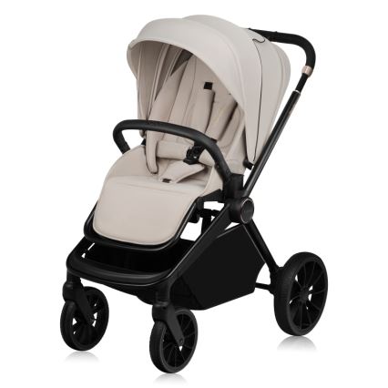 Lionelo - 3-in-1 combinatiekinderwagen MIKA PLUS Beige zand