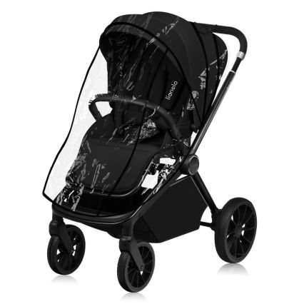 Lionelo - 3-in-1 combinatiekinderwagen MIKA PLUS Zwart Onyx