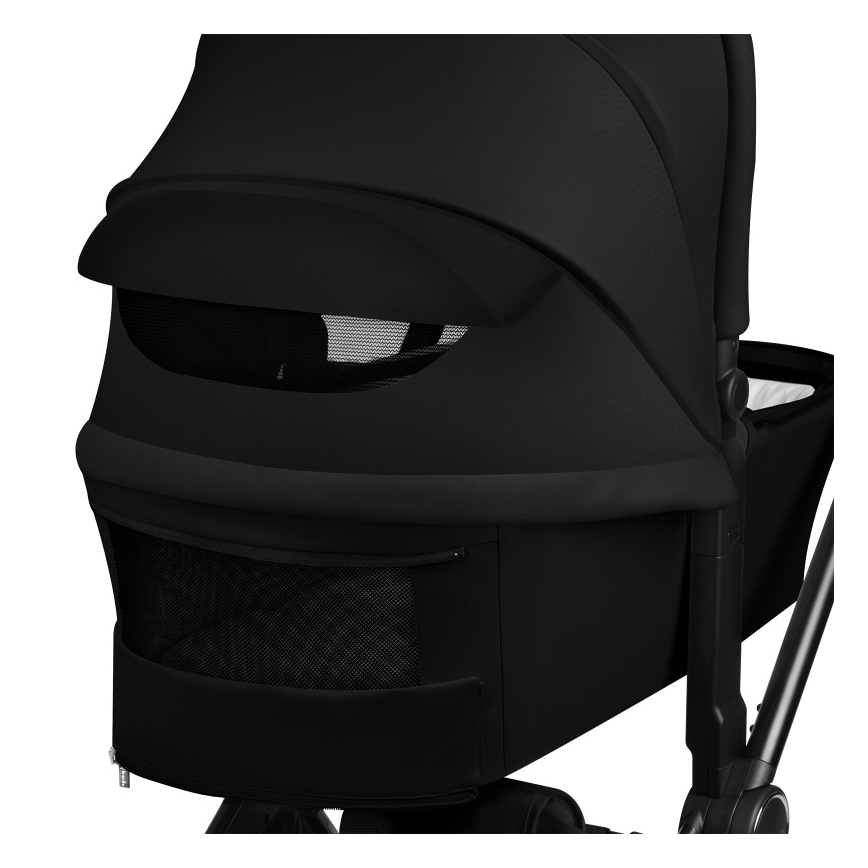 Lionelo - 3-in-1 combinatiekinderwagen MIKA PLUS Zwart Onyx