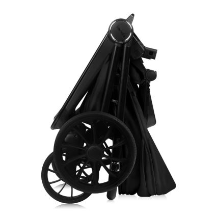 Lionelo - 3-in-1 combinatiekinderwagen MIKA PLUS Zwart Onyx