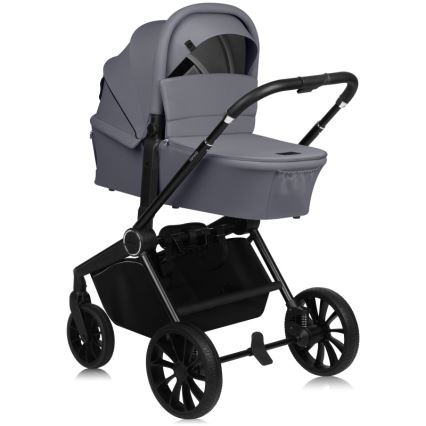 Lionelo - 3-in-1 combiwagen MIKA PLUS Grey Stone
