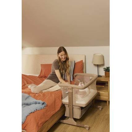 Lionelo - 3-in-1 ledikant JODIE Beige Taupe