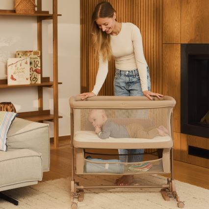 Lionelo - 3-in-1 ledikant JODIE Beige Taupe