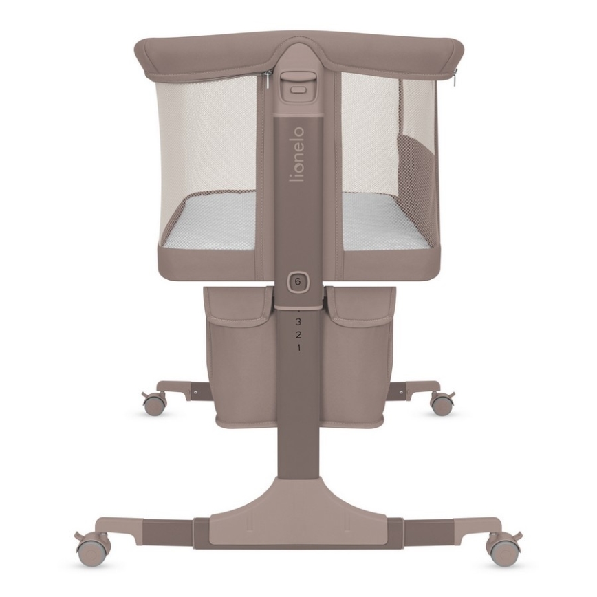 Lionelo - 3-in-1 ledikant JODIE Beige Taupe