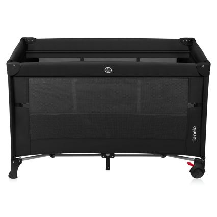 Lionelo - 3-in-1 reisbed ELLEN Zwart Carbon