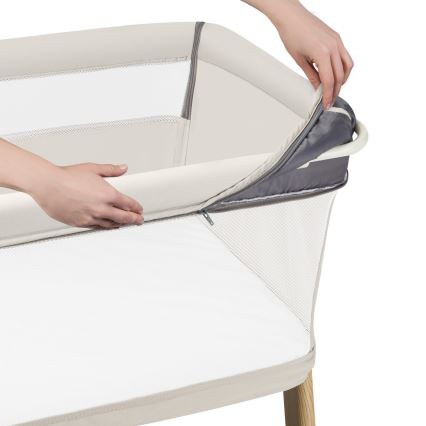 Lionelo - 5-in-1 babybedje THOMI PLUS Beige Sand