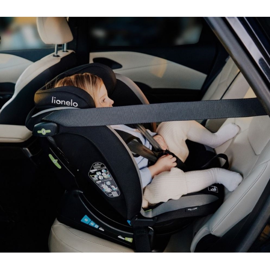 Lionelo - Autostoel AART i-Size 40-150 cm zwart/grijs