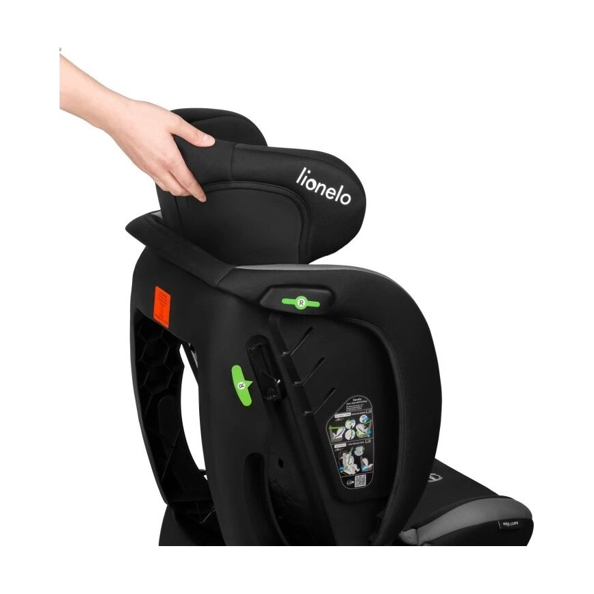 Lionelo - Autostoel AART i-Size 40-150 cm zwart/grijs