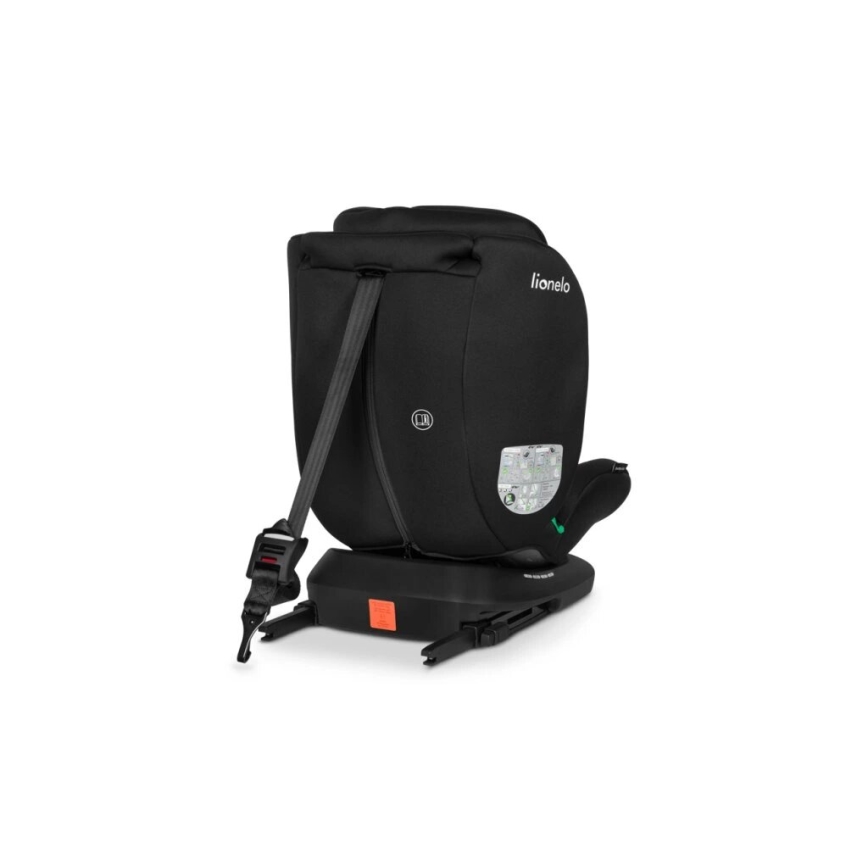 Lionelo - Autostoel BASTIAAN i-Maat 40-150 cm zwart/rood