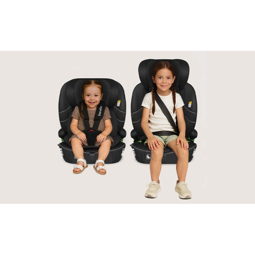 Lionelo - Autostoel BILLY i-Size 76-150 cm Black Carbon