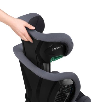 Lionelo - Autostoel IGO i-Size 100-150 cm Grijs Grafiet