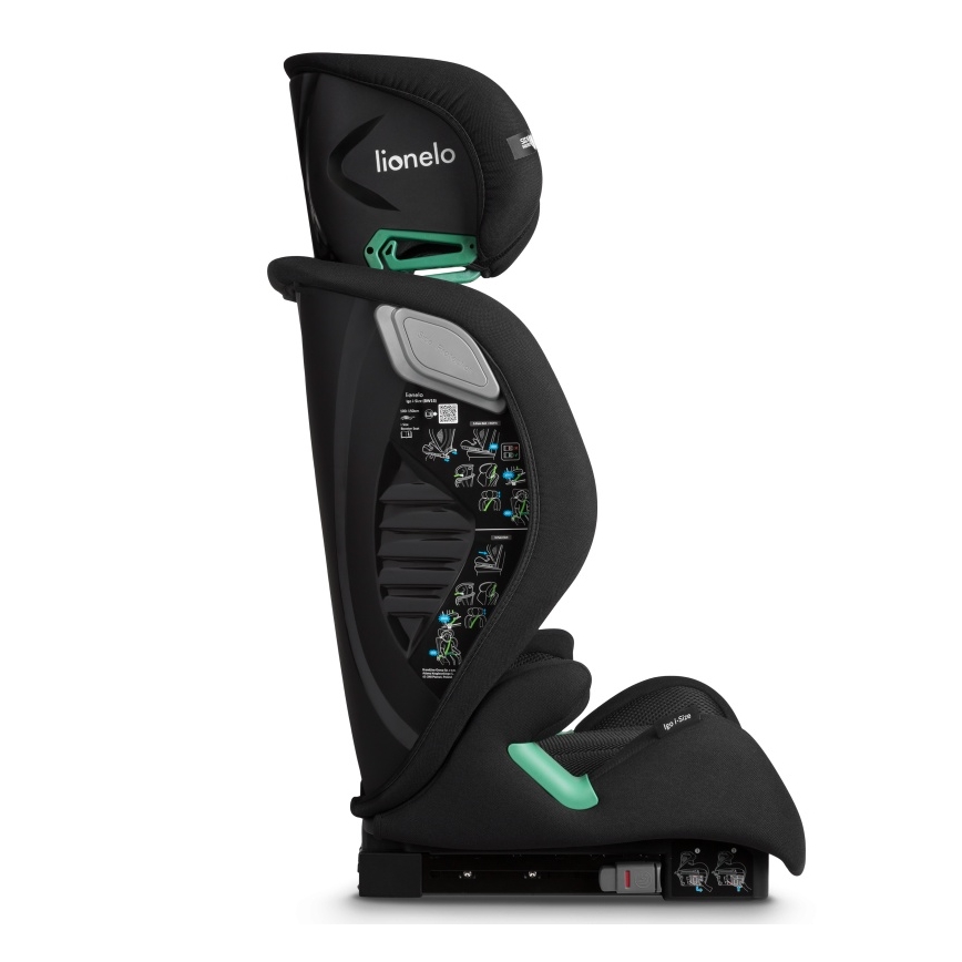 Lionelo - Autostoel IGO i-Size 100-150 cm Zwart Carbon