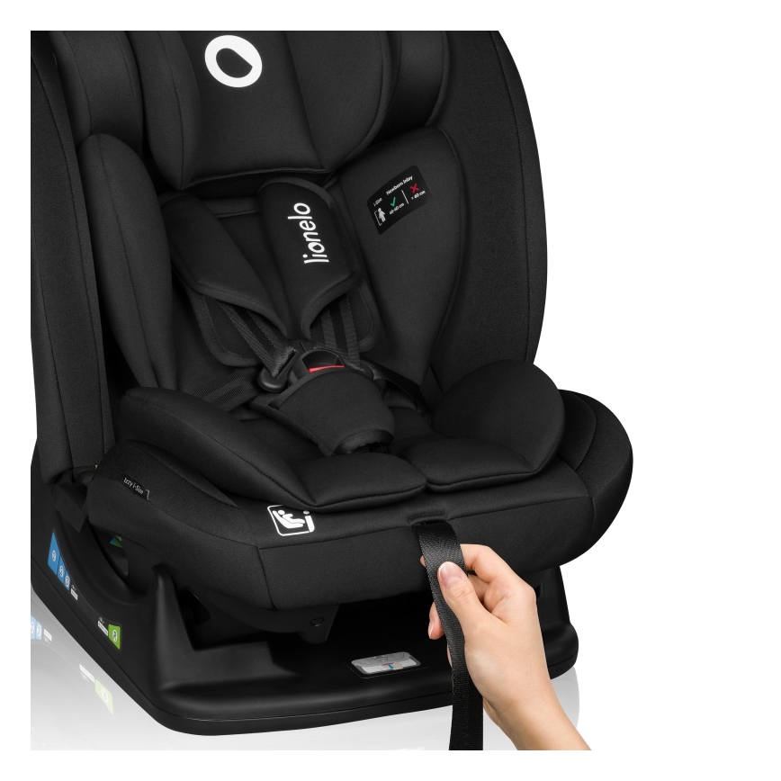 Lionelo - Autostoel IZZY i-Size 40-150 cm Zwart carbon
