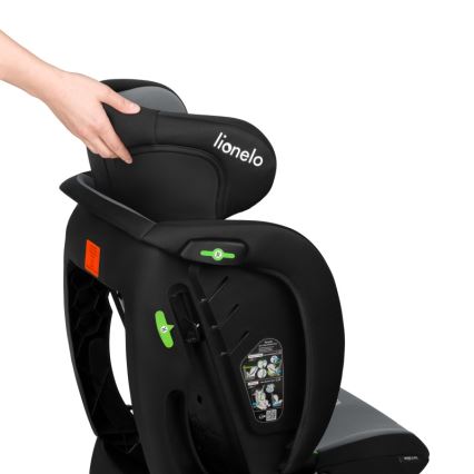 Lionelo - Autostoel IZZY i-Size 40-150 cm Zwart/Grijs