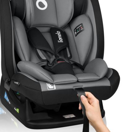 Lionelo - Autostoel IZZY i-Size 40-150 cm Zwart/Grijs