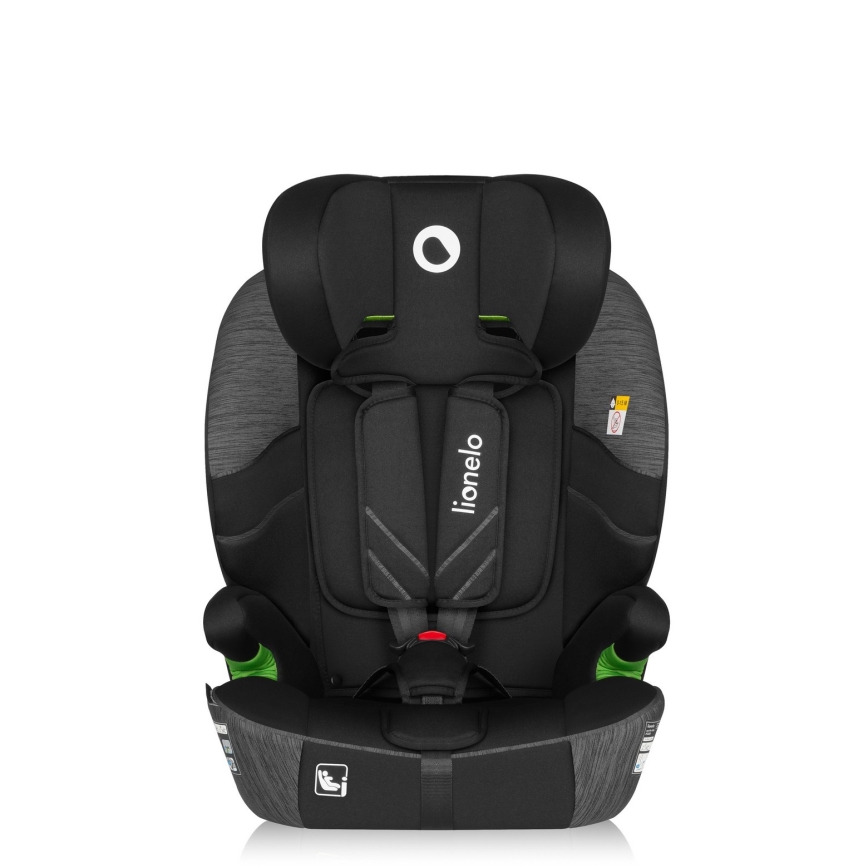 Lionelo - Autostoel LEVI FIX i-Size 76-150 cm Grey Stone