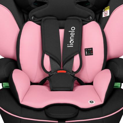 Lionelo - Autostoel LEVI i-Size 76-150 cm Roze Baby