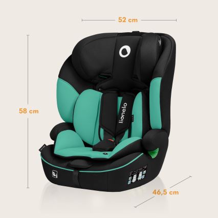 Lionelo - Autostoel LEVI i-Size 76-150 cm Smaragdgroen